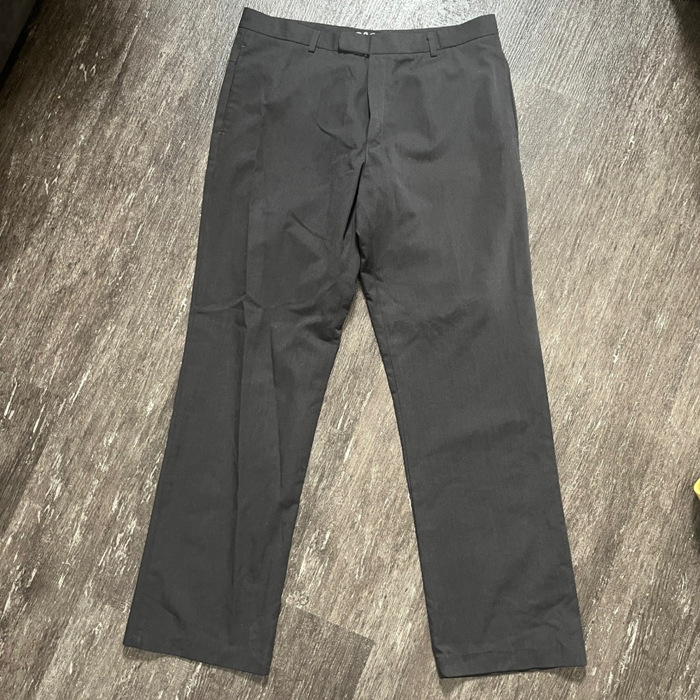 D&G Dolce & Gabbana Mens Dress Pants Gray Size 36 Flat Front Career Work